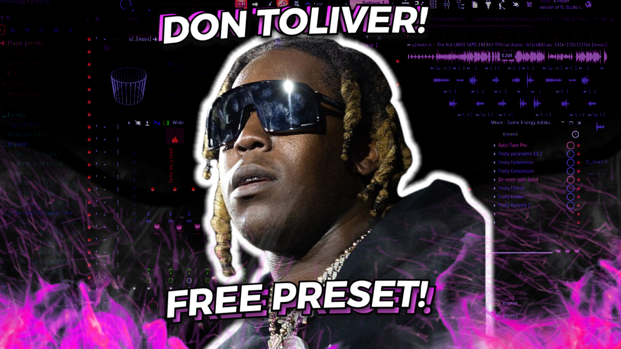 Don Toliver "New Drop" Free Preset
