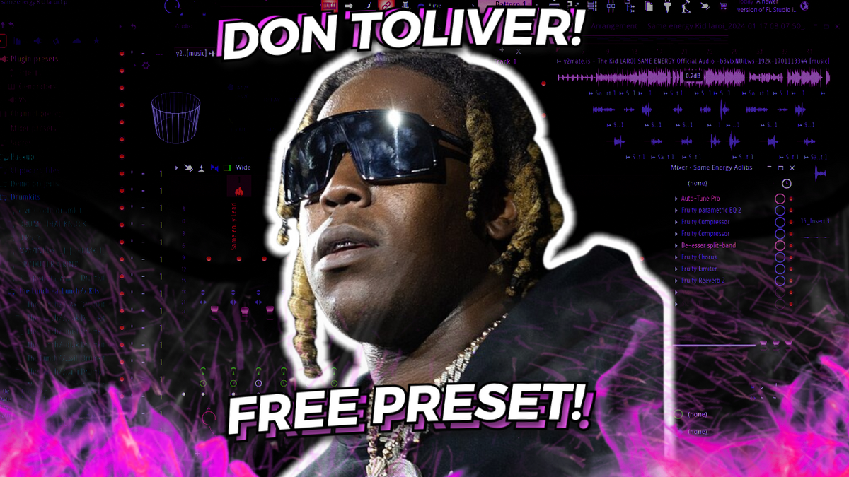 Don Toliver "New Drop" Free Preset