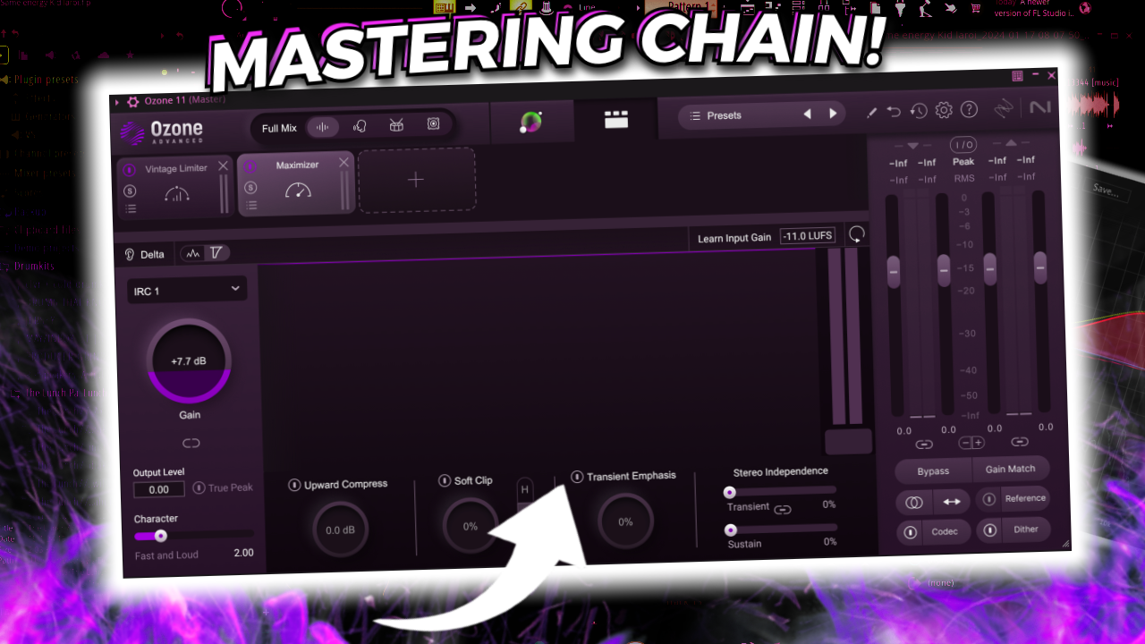 "OUT OF THE BOX" MASTERING PRESET!