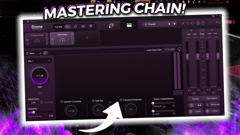 "OUT OF THE BOX" MASTERING PRESET!