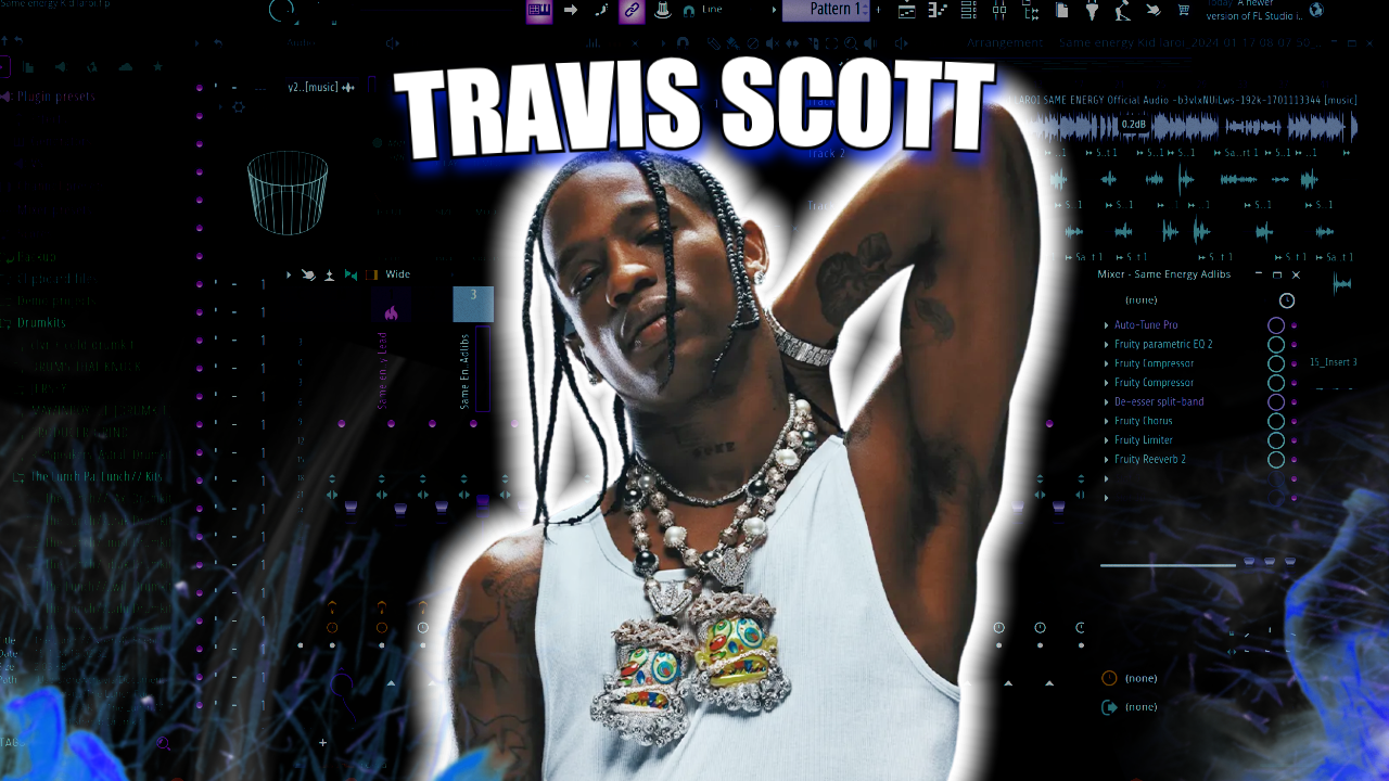Travis Scott "4X4" Vocal preset!